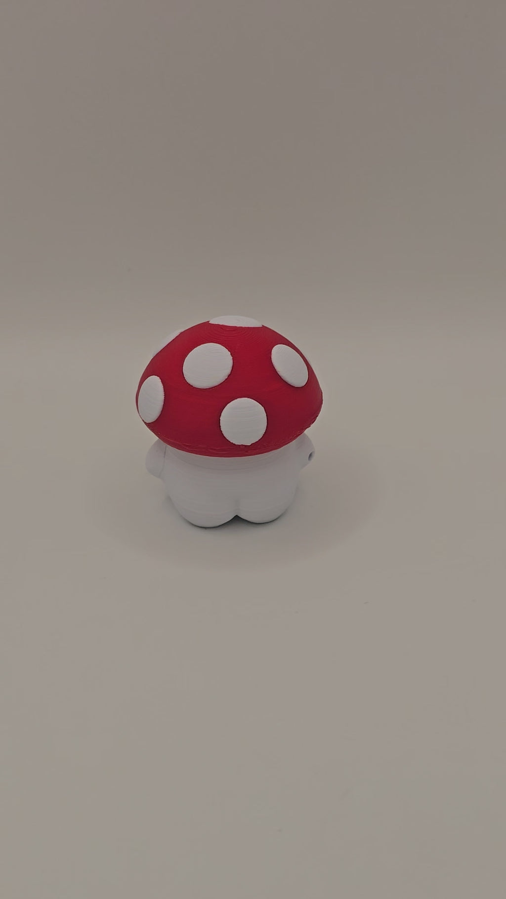 Cute Mushroom Clicker Keychain