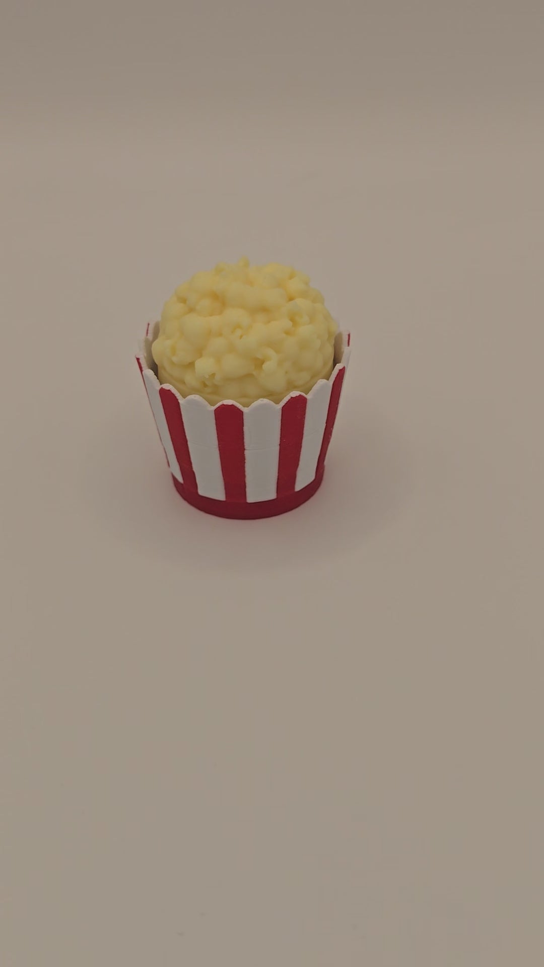 Cute and Fun Popcorn Spinning Clicker Keychain Fidget