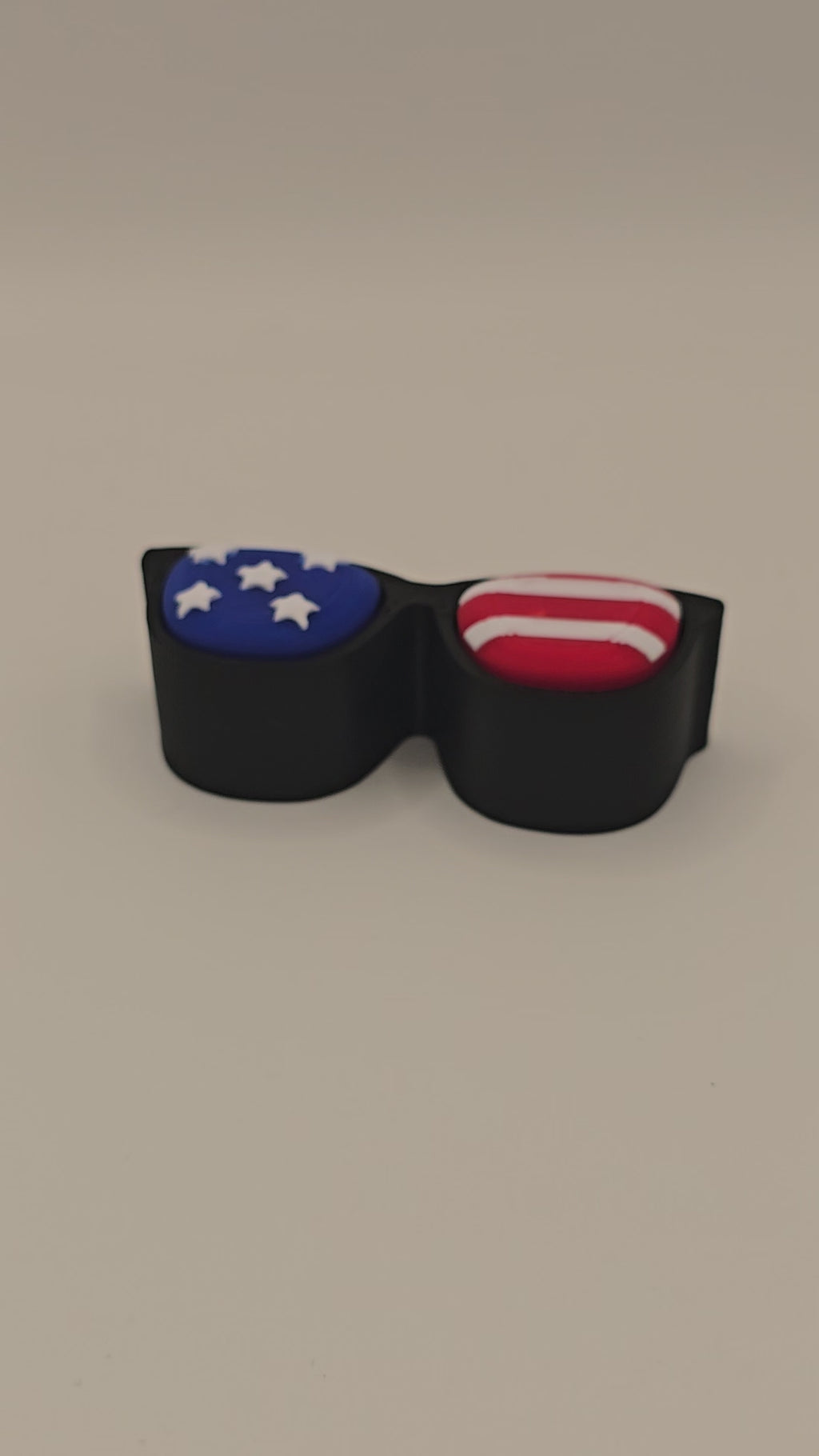 USA Sunglass Double Cliker Keychain Fidget