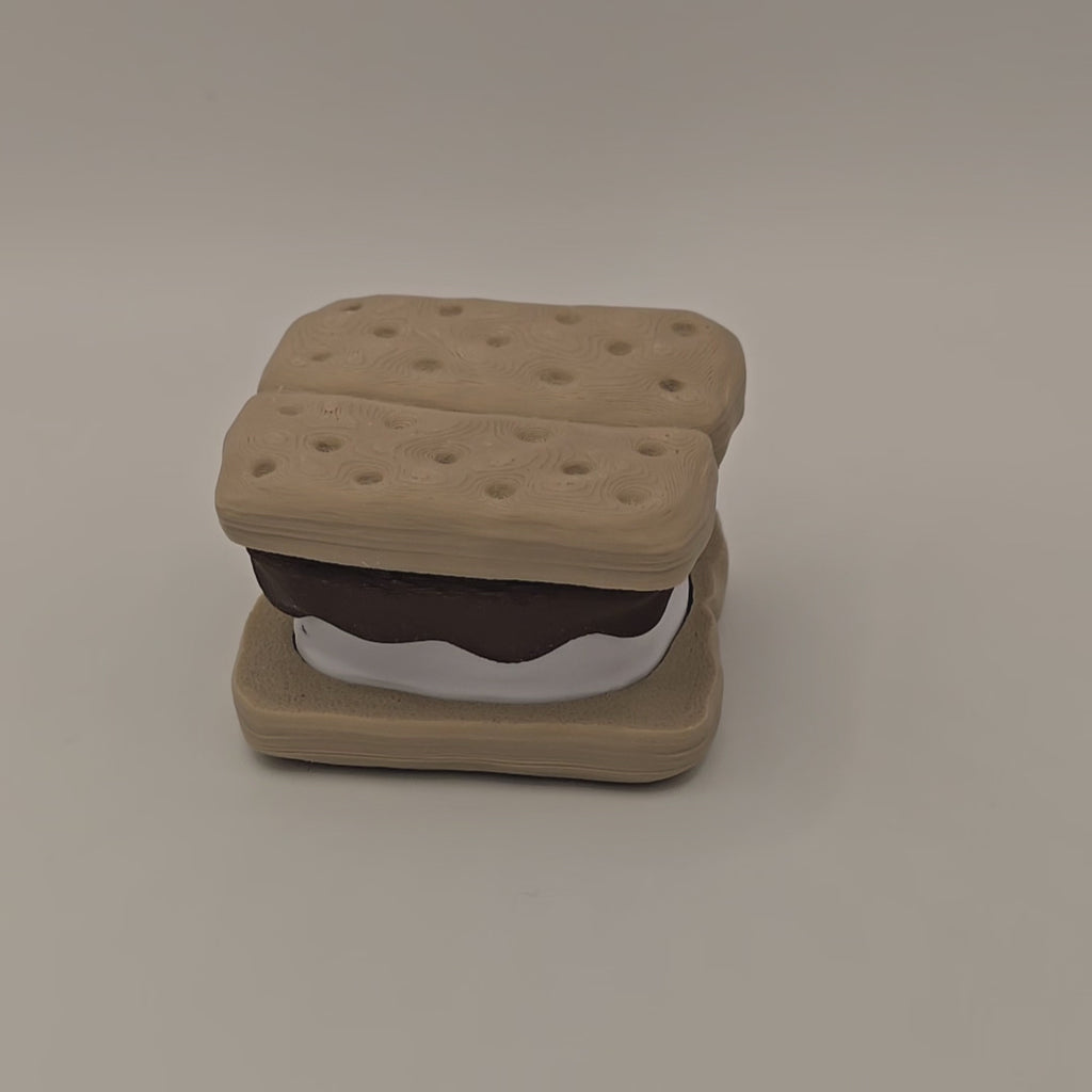 Large S'more Fidget Clicker