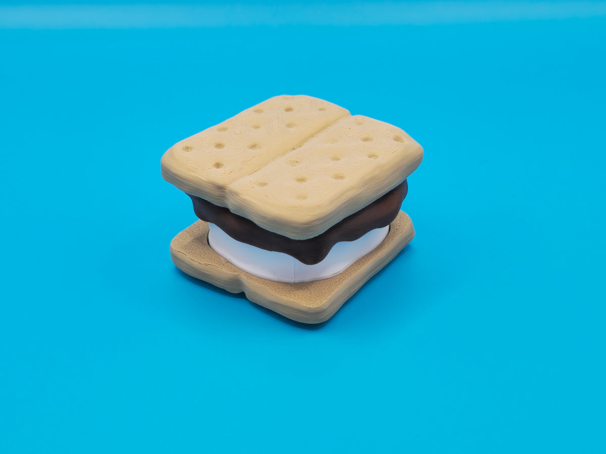 Large S'more Fidget Clicker