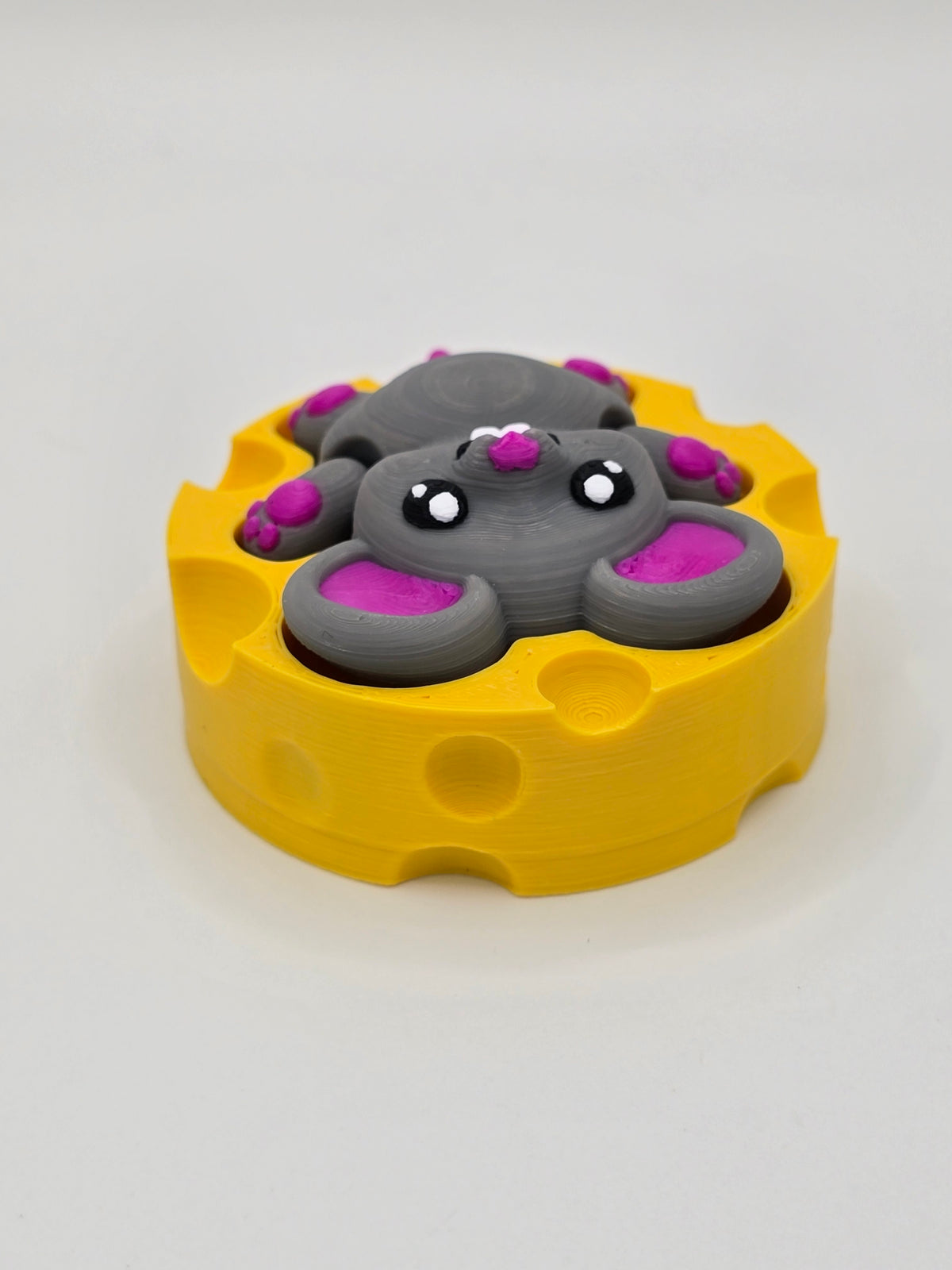 Cute Mouse in Cheese Fidget Clicker