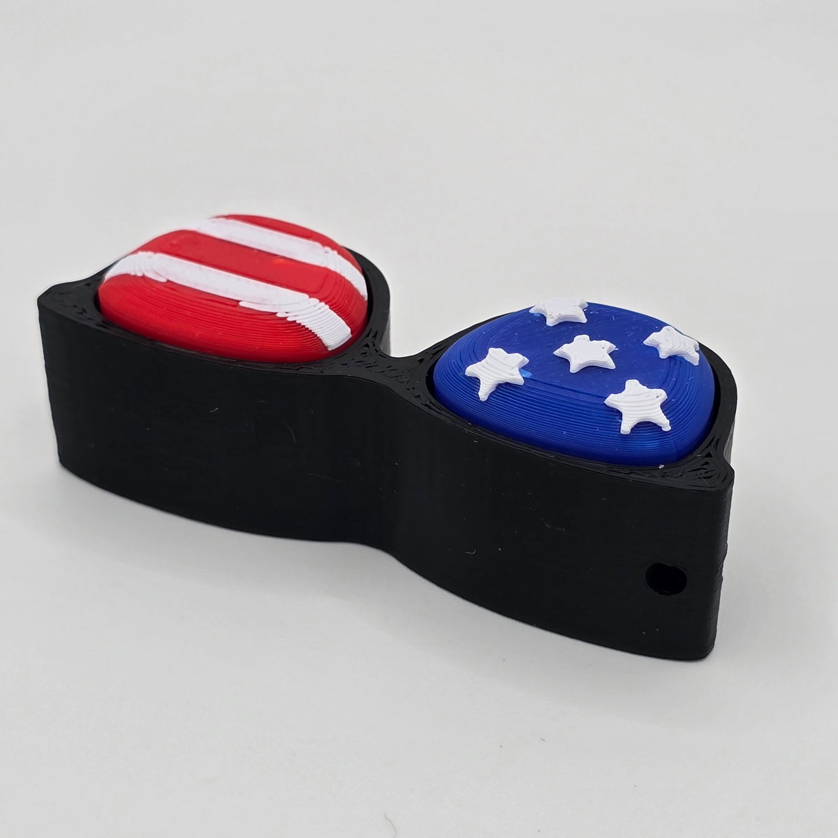 USA Sunglass Double Cliker Keychain Fidget