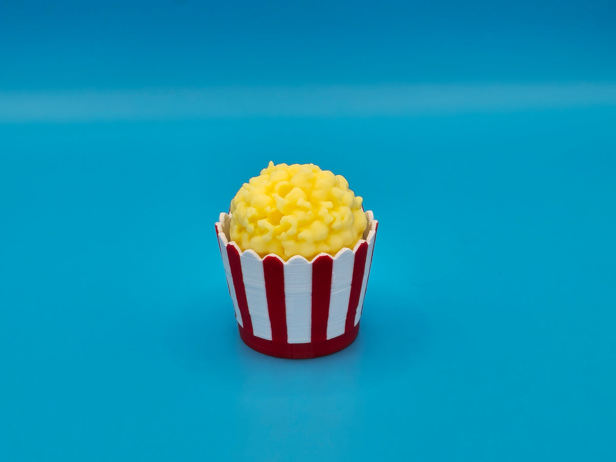 Cute and Fun Popcorn Spinning Clicker Keychain Fidget