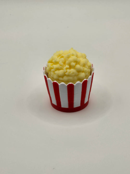 Cute and Fun Popcorn Spinning Clicker Keychain Fidget