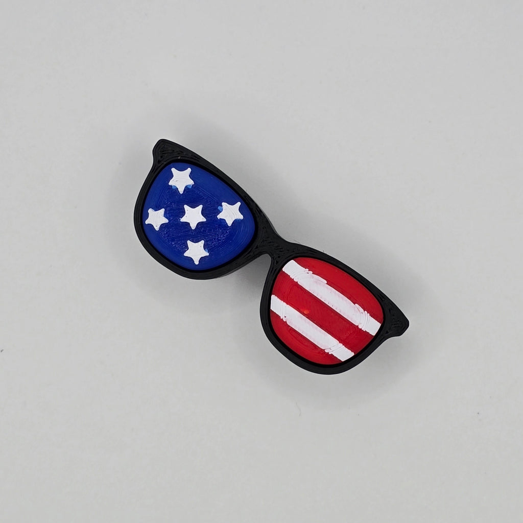 USA Sunglass Double Cliker Keychain Fidget