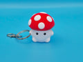 Cute Mushroom Clicker Keychain