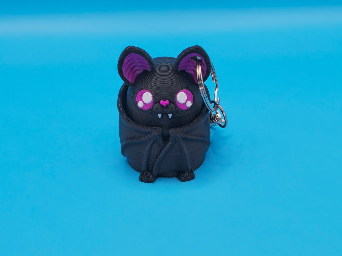 Cute Bat Sensory Fidget Clicker

 Keychain